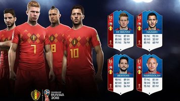 Fifa 18 World Cup Sbornaya Belgii Foto Footboom