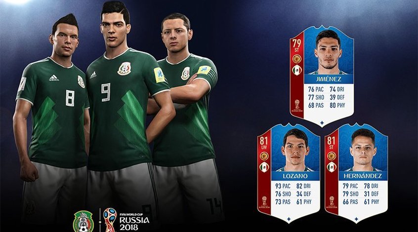 FIFA 18 World Cup: сборная Мексики (+Фото)