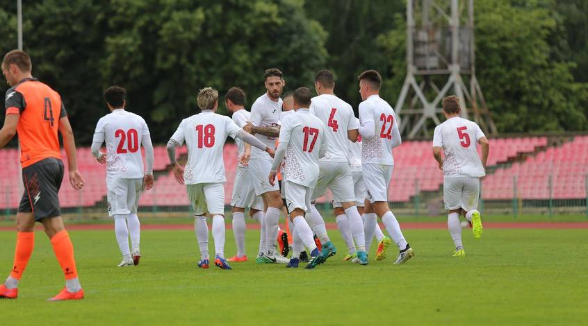 Товариський матч. "Волинь" – "Сандеція" 2:2