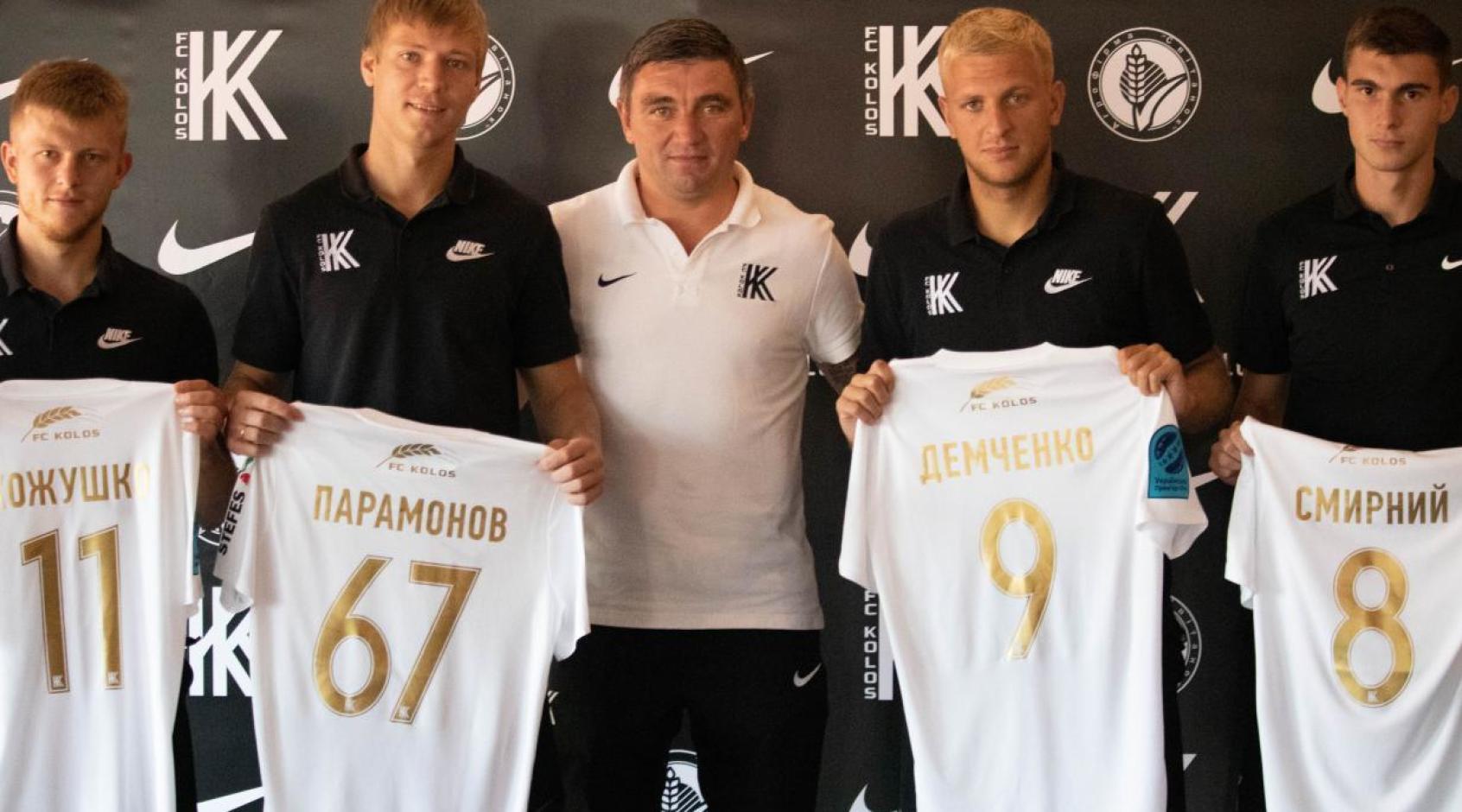 "Колос" офіційно презентував новачків (Відео)