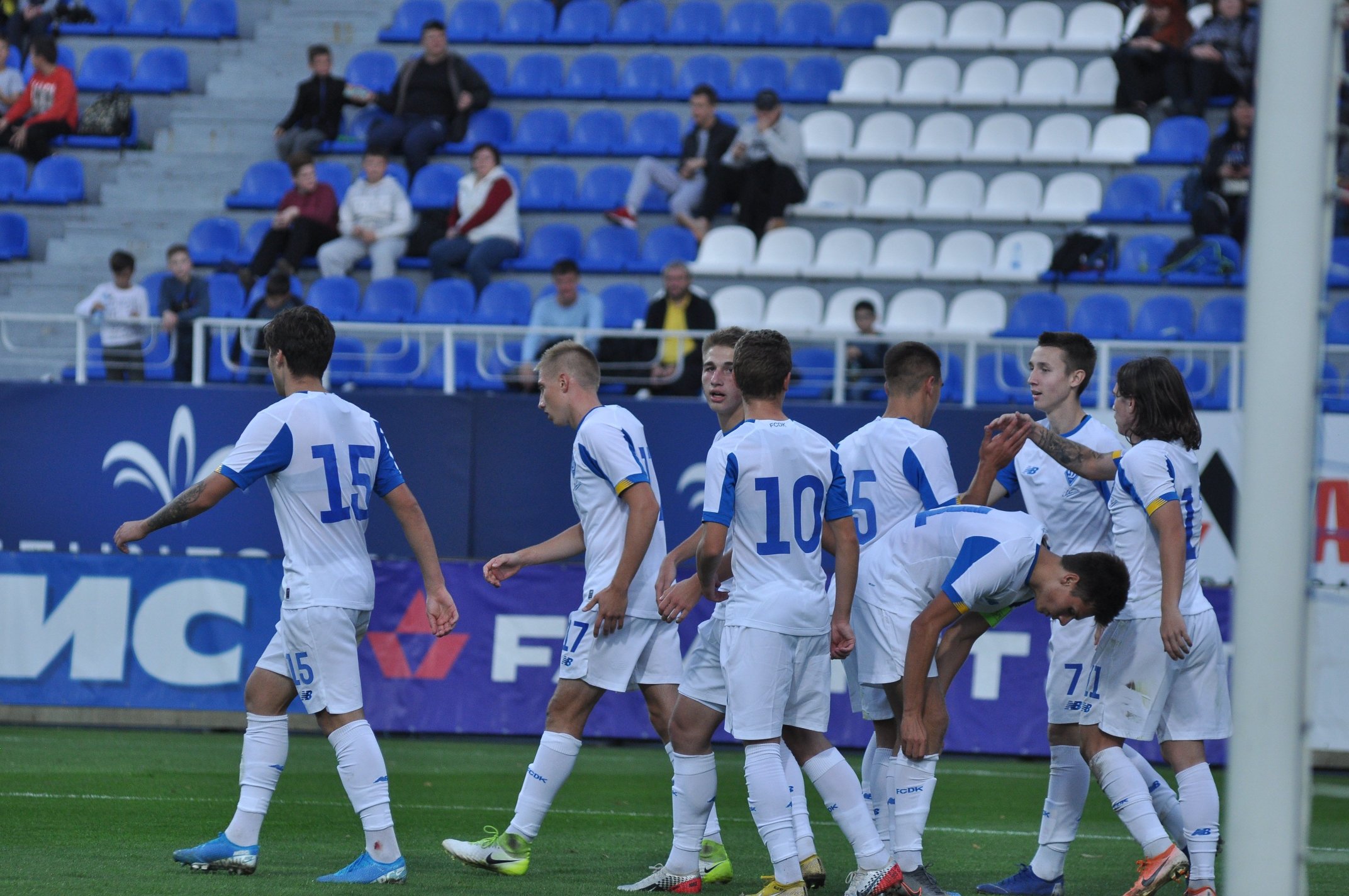 Юношеская лига УЕФА. "Динамо" (U-19) — "Шкендия" (U-19) 8:0