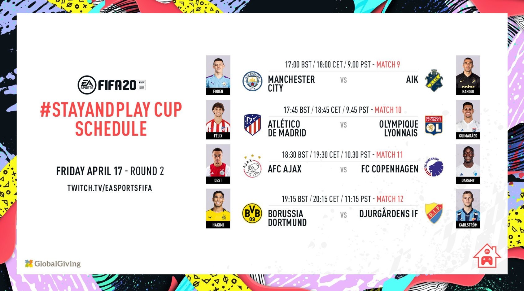 Киберфутбол. FIFA 20. #STAYANDPLAYCUP. Жоау Фелиш ("Атлетико") - Бруно Гимараес ("Лион"): прогноз матча