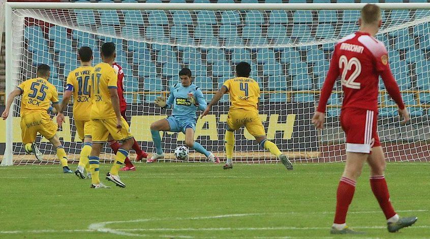"Кайсар" – АПОЭЛ 1:4. Первый блин комом