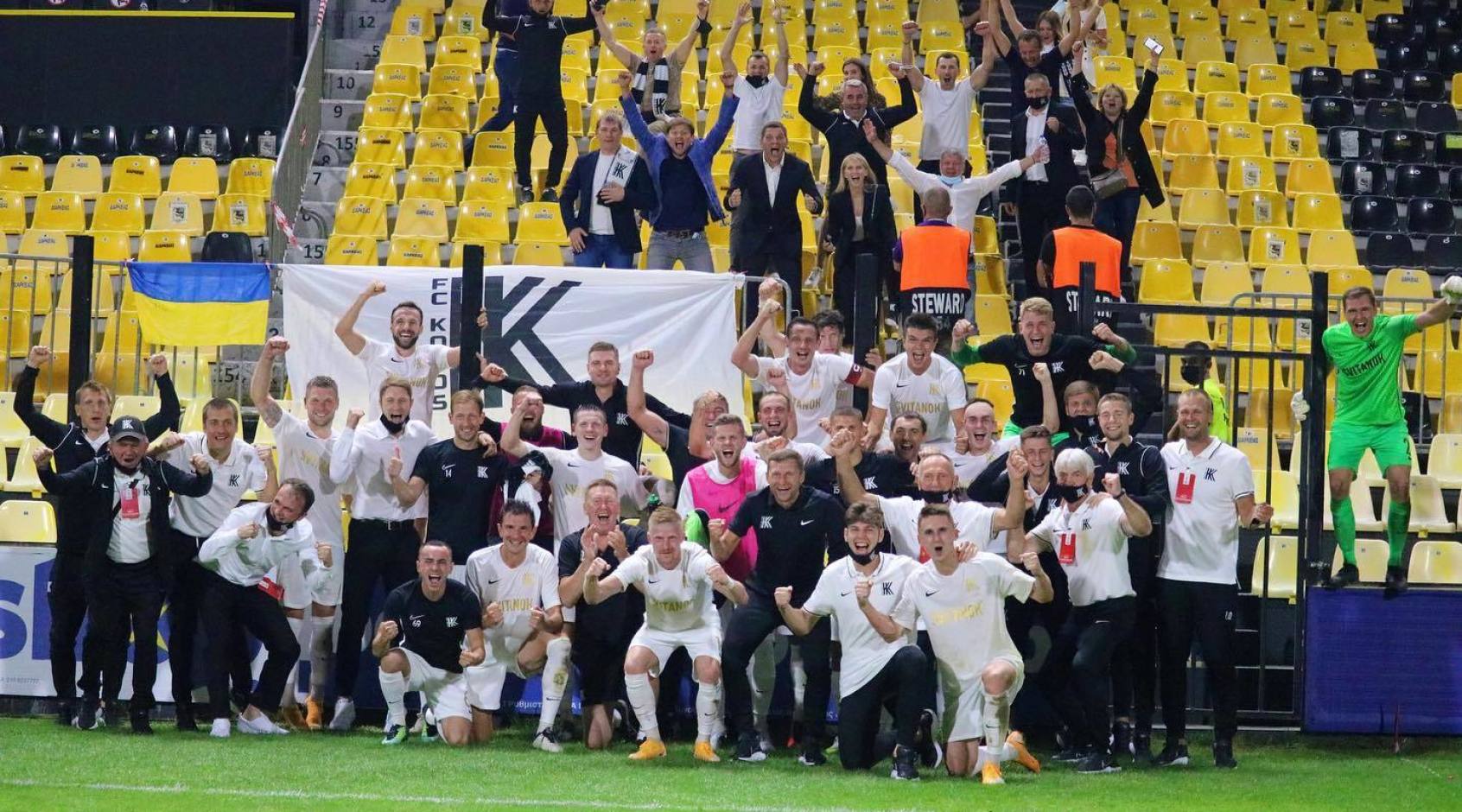 Браво, команда: победное фото "Колоса" из раздевалки