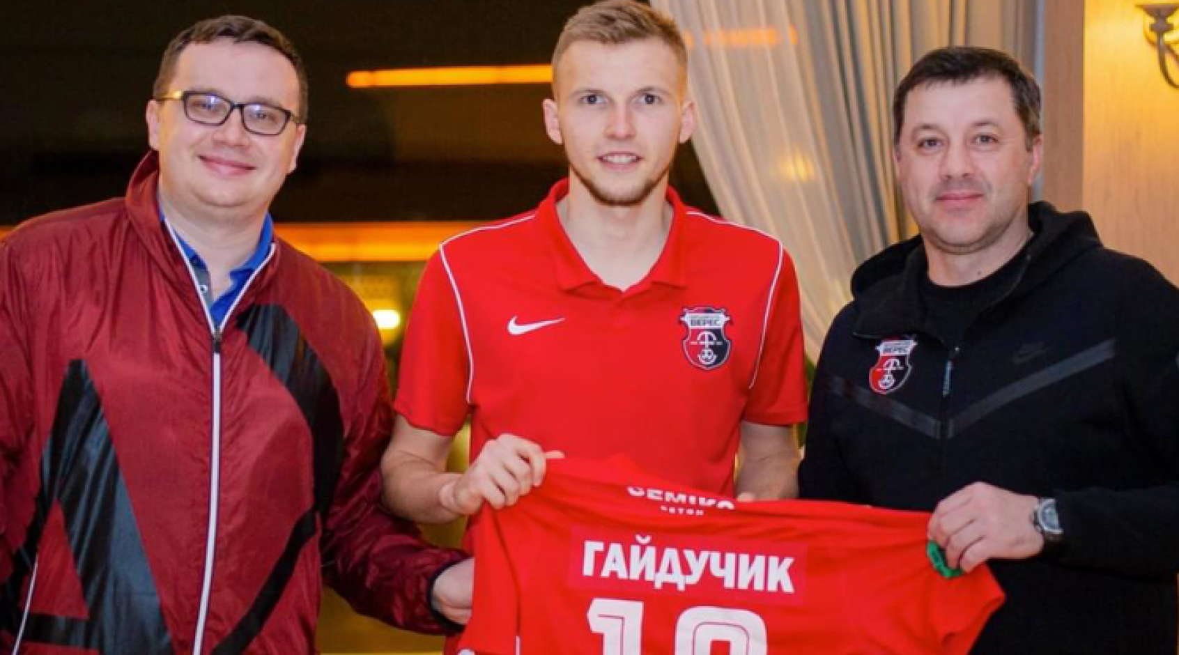 Микола Гайдучик - гравець "Вереса"