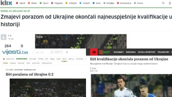 Босния и Герцеговина – Украина: обзор боснийских СМИ Босния и Герцеговина – Украина: обзор боснийских СМИ