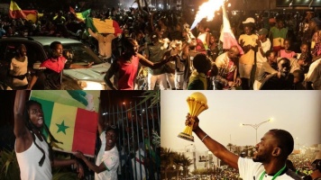 Безумие в Сенегале: десятки тысяч людей вышли на улицы, чтобы отпраздновать победу в Кубке африканских наций (Фото, Видео)