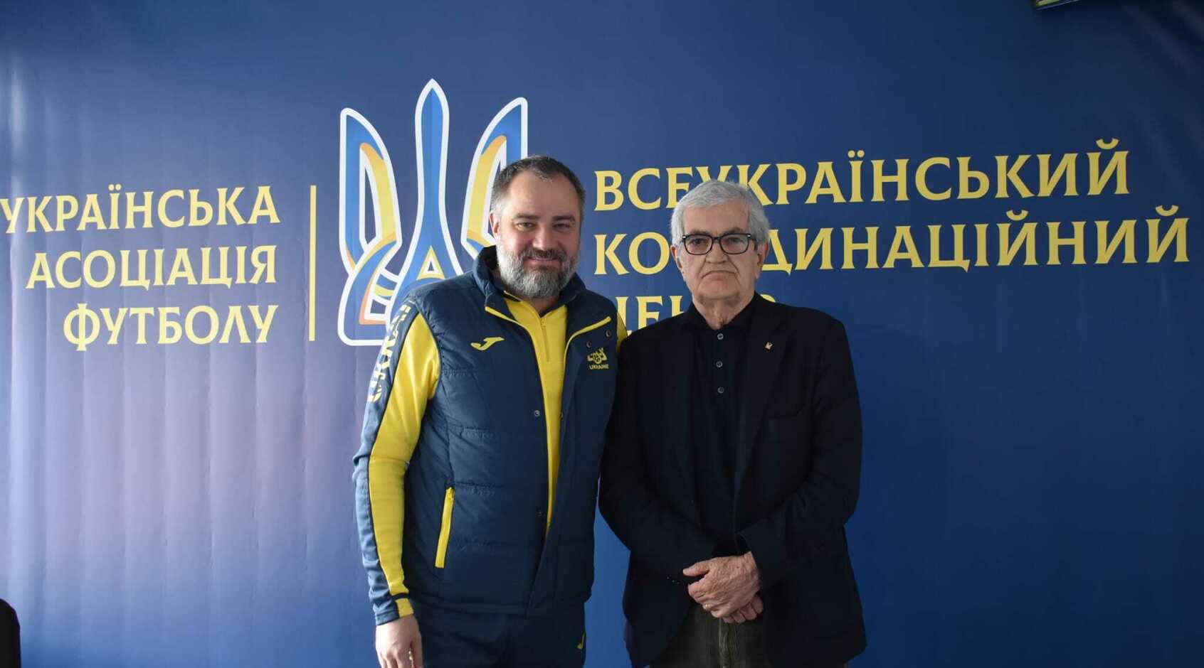 Голова Комітету арбітрів УАФ Лучано Лучі продовжує працювати в Україні (+Фото)
