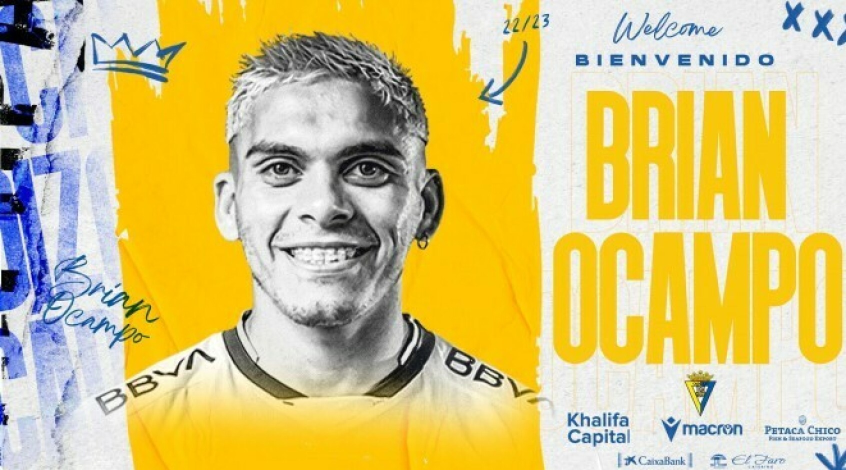 "Кадіс" підписав Браяна Окампо