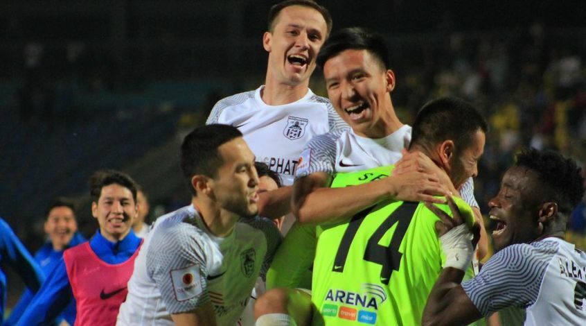 "Тараз" – "Шахтер" 1:1 (пен.– 4:2). Жамбылская удача