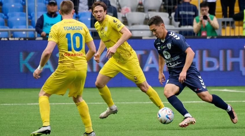"Астана" – "Каспій" 3:1. Подвійний удар