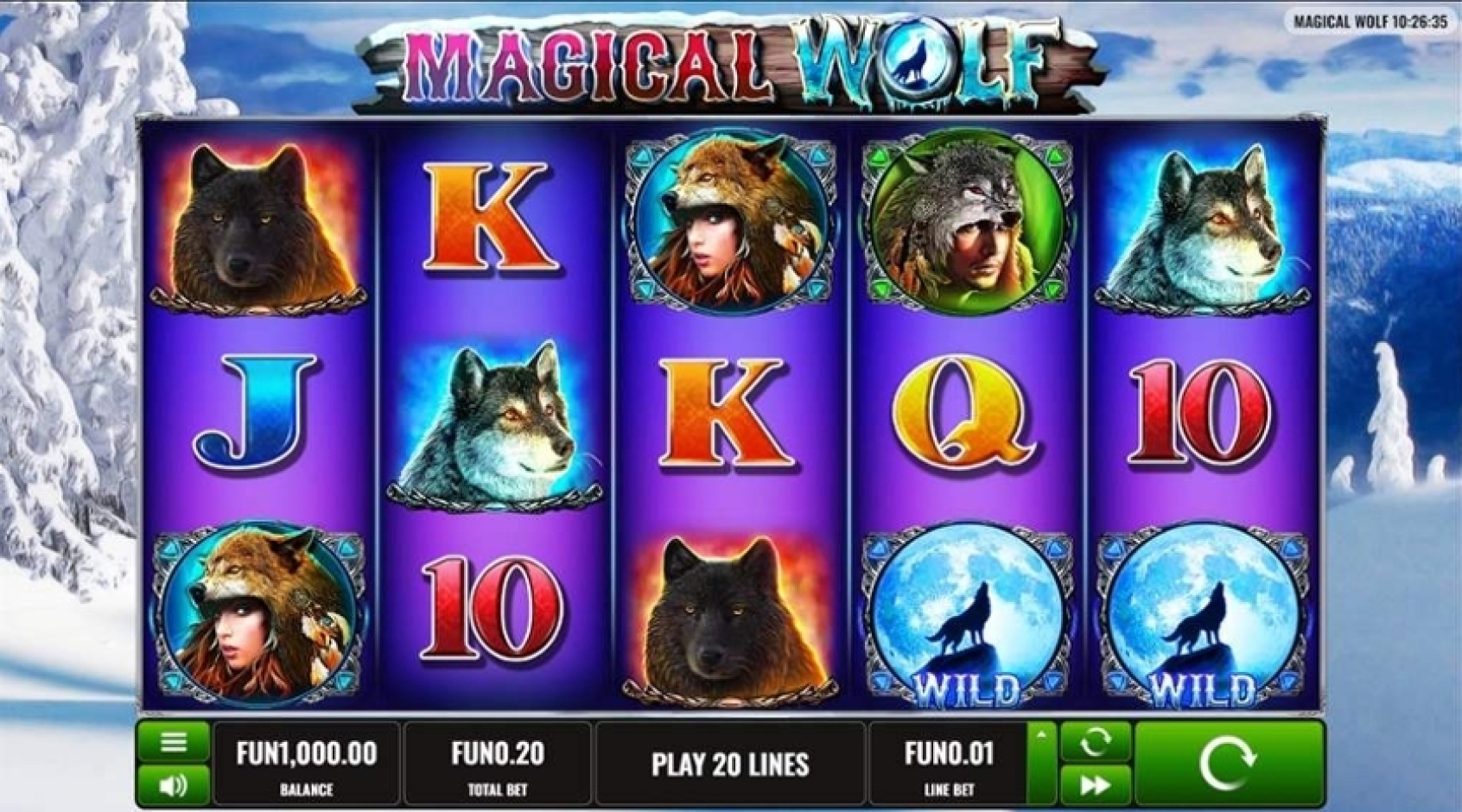 Ігровий автомат Magical Wolf