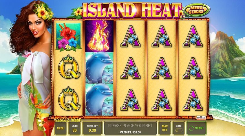 Ігровий автомат Island Heat