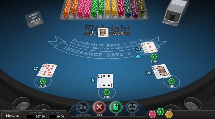 Игровой автомат Midnight Blackjack