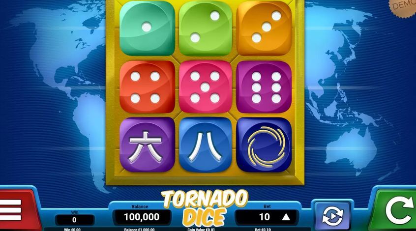 Ігровий автомат Tornado Dice