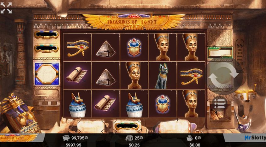 Ігровий автомат Treasures of Egypt