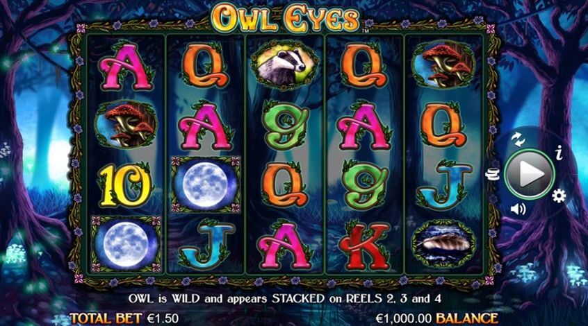 Ігровий автомат Owl Eyes