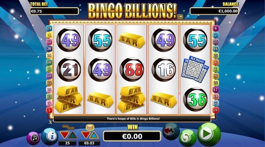 Ігровий автомат Bingo Billions
