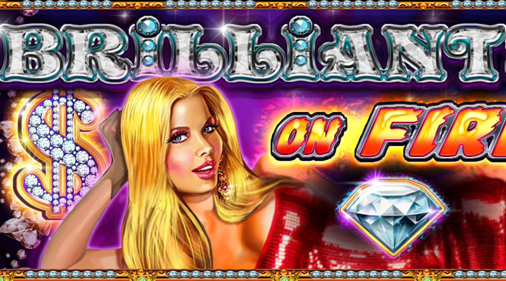 Игровой автомат Brilliants On Fire