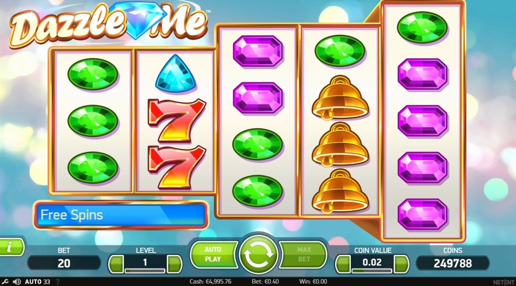 Игровой автомат Dazzle Me