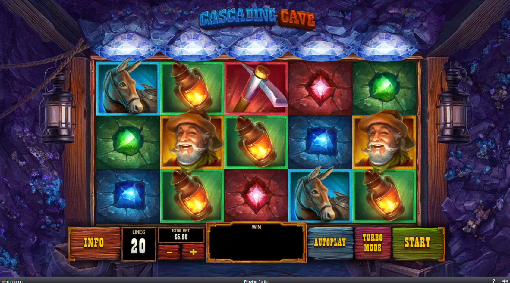 Ігровий автомат POP Cascading Cave (GPAS)