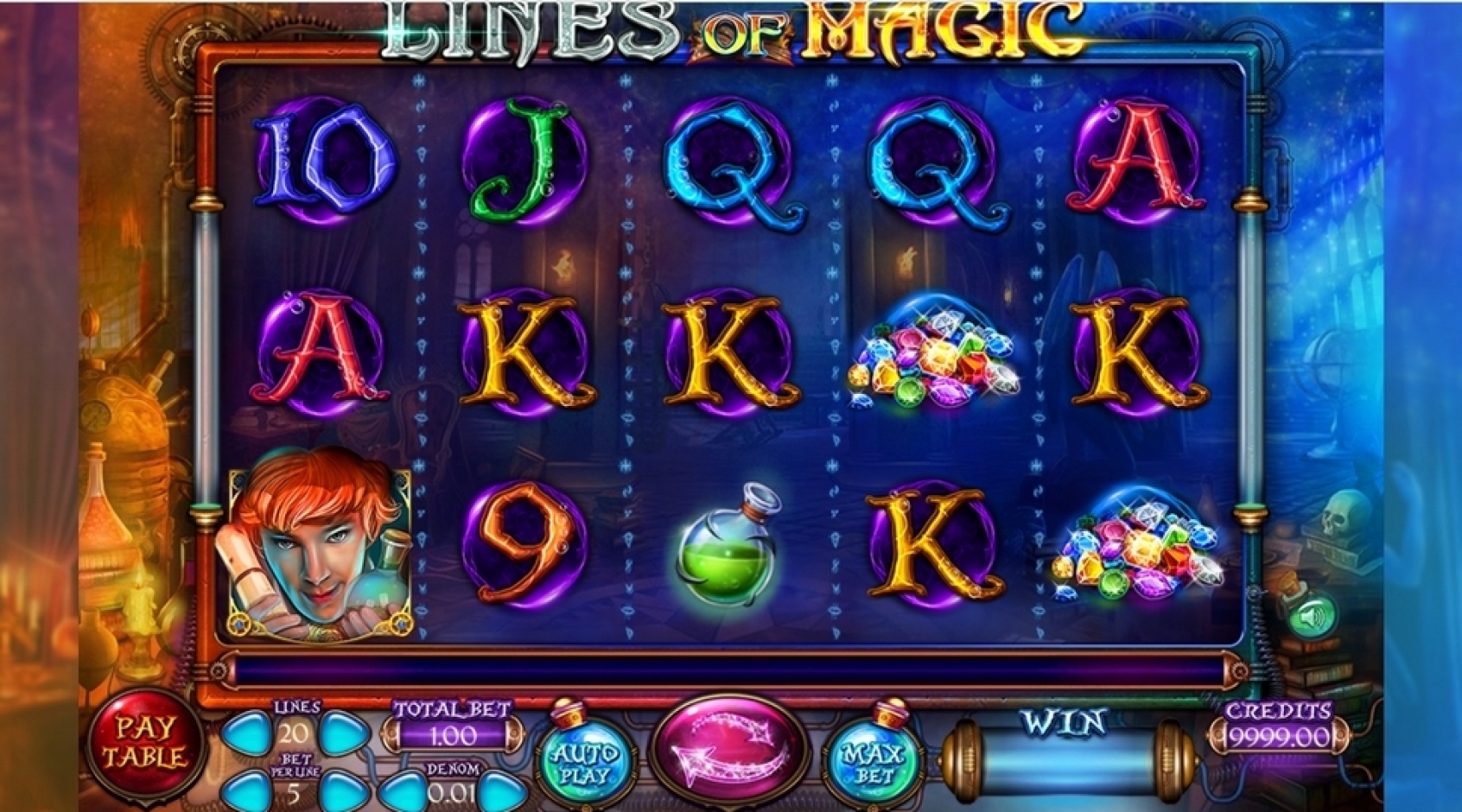 Ігровий автомат Lines of Magic