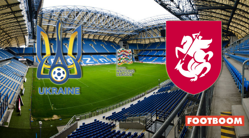 Лига нацй. Украина – Грузия 1:0. Видеообзор матча