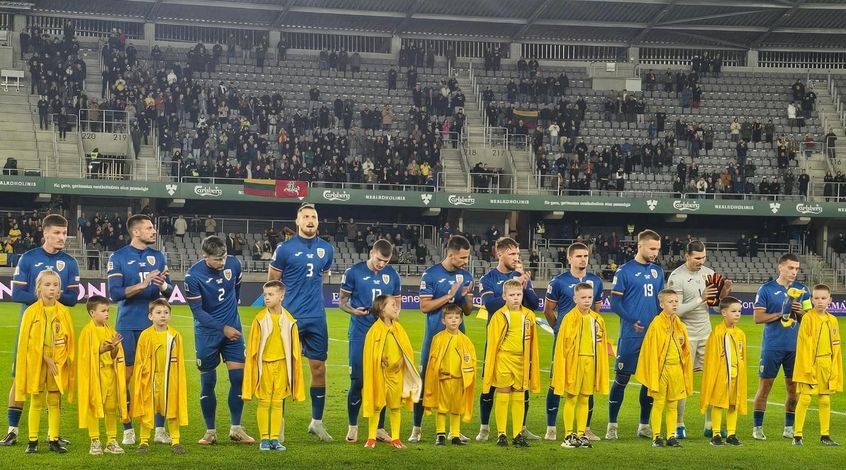 Ліга націй. Литва – Румунія 1:2. Відеоогляд матчу