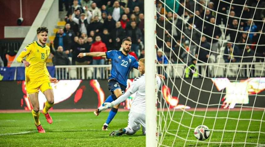 Ліга націй. Косово – Литва 1:0. Відеоогляд матчу