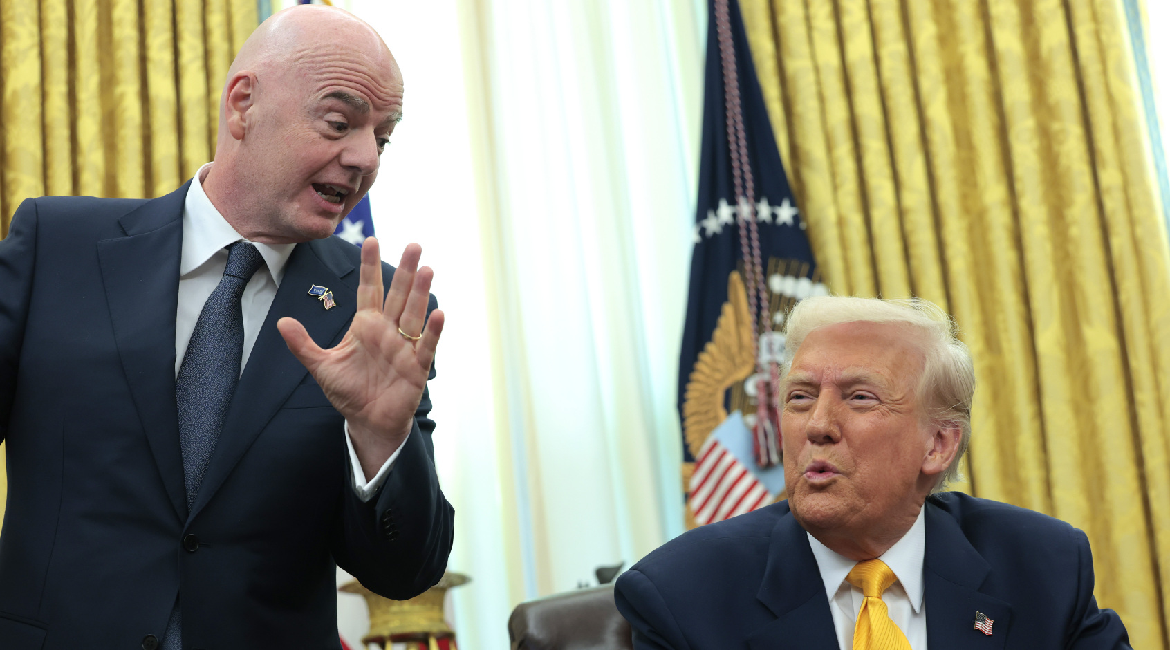 Джанні Інфантіно: "Майже щодня спілкуємося з Трампом"