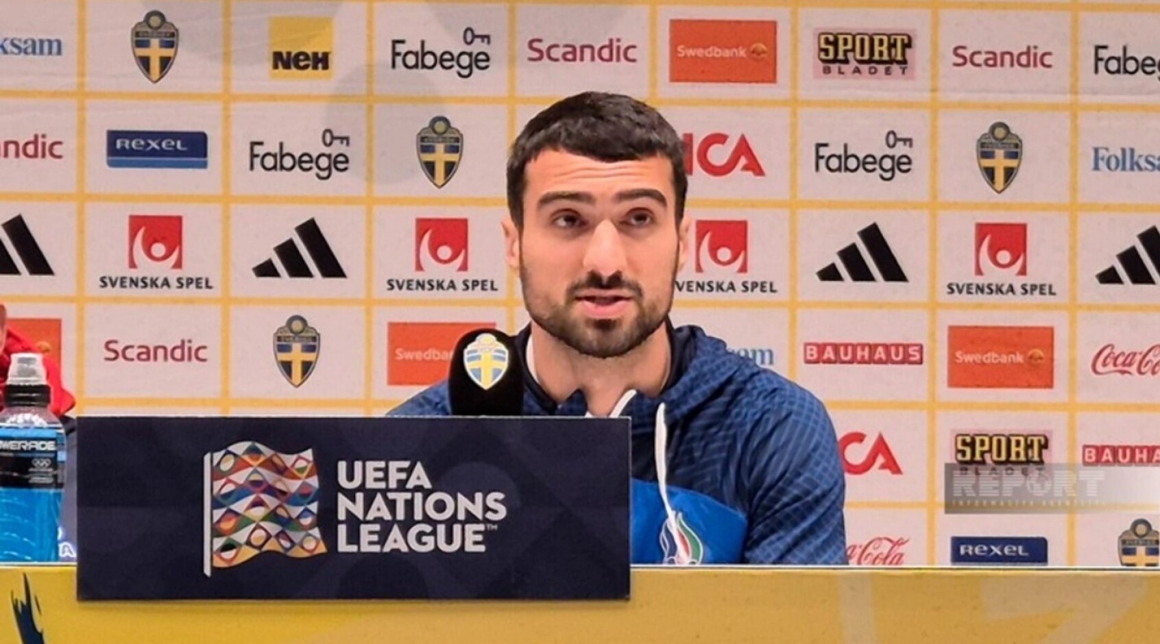 Махір Емрелі: "Після поразки від Ісландії хочемо реабілітуватися в матчі з Україною"