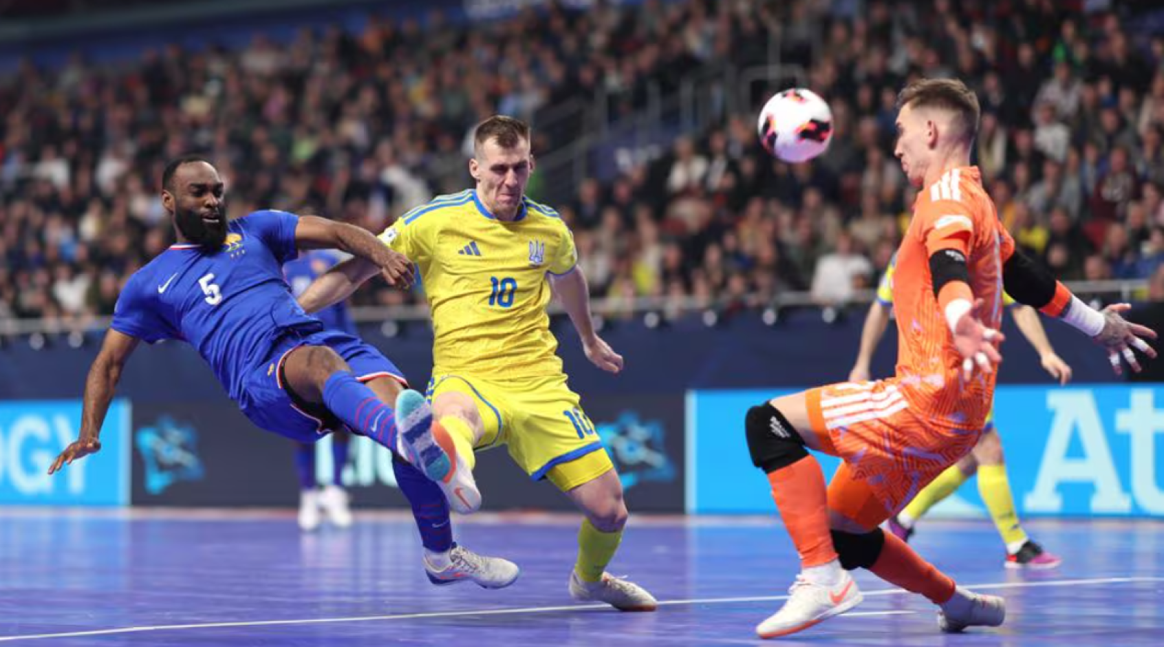 Євро-2026 із футзалу. 1/4 фіналу. Франція — Україна 4:2. Далі - без нас