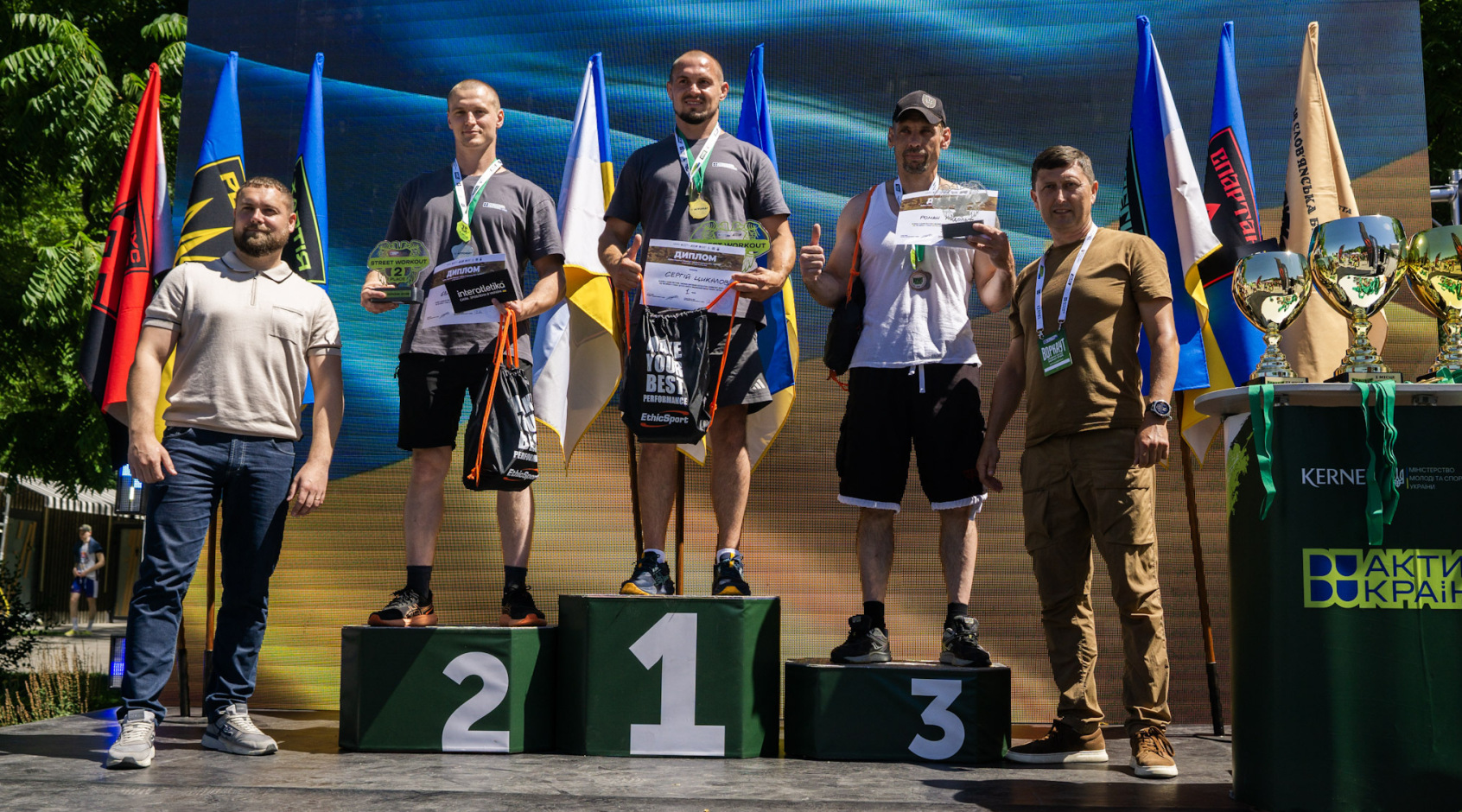 Сила, витривалість і характер: у Києві пройшов чемпіонат 2-го корпусу НГУ "Хартія"